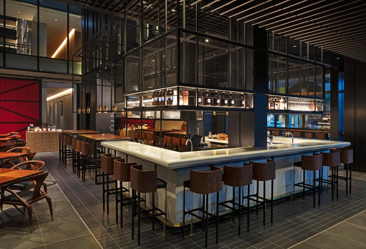 Park Hyatt Auckland Hotel Exterior foto The bar at the restaurant