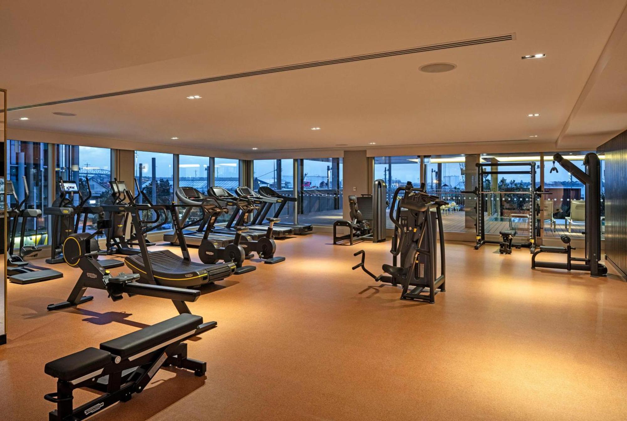 Park Hyatt Auckland Hotel Exterior foto The gym at the hotel
